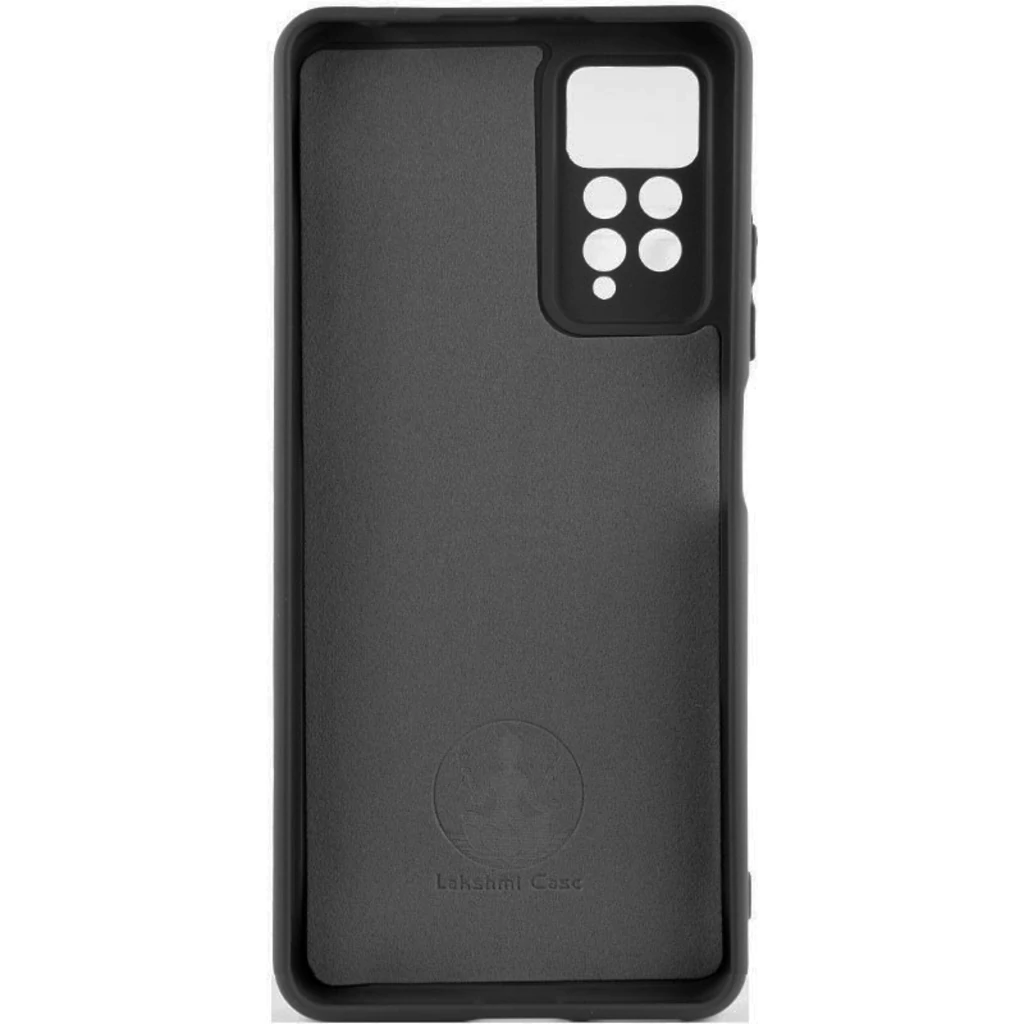 Чехол Silicone Cover Lakshmi Full Camera Black для Xiaomi Redmi Note 11 Pro LTE, Xiaomi Redmi Note 11 Pro 5G, Xiaomi Redmi Note 12 Pro 4G