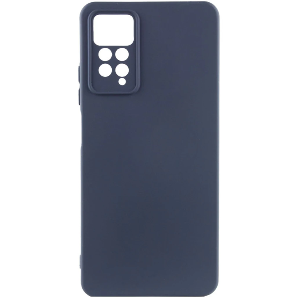 Чохол Silicone Cover Lakshmi Full Camera Midnight Blue для Xiaomi Redmi Note 11 Pro LTE, Xiaomi Redmi Note 11 Pro 5G, Xiaomi Redmi Note 12 Pro 4G