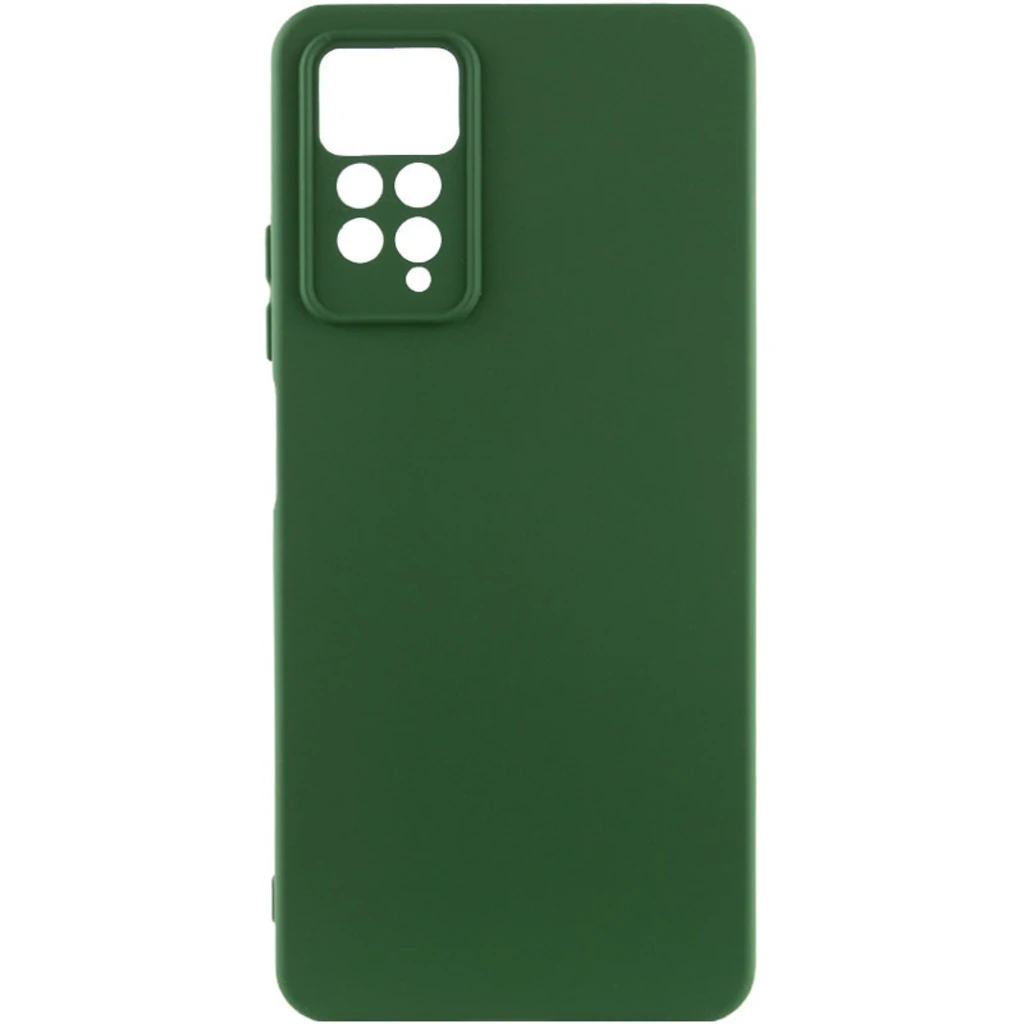 Чехол Silicone Cover Lakshmi Full Camera Cyprus Green для Xiaomi Redmi Note 11 Pro LTE, Xiaomi Redmi Note 11 Pro 5G, Xiaomi Redmi Note 12 Pro 4G