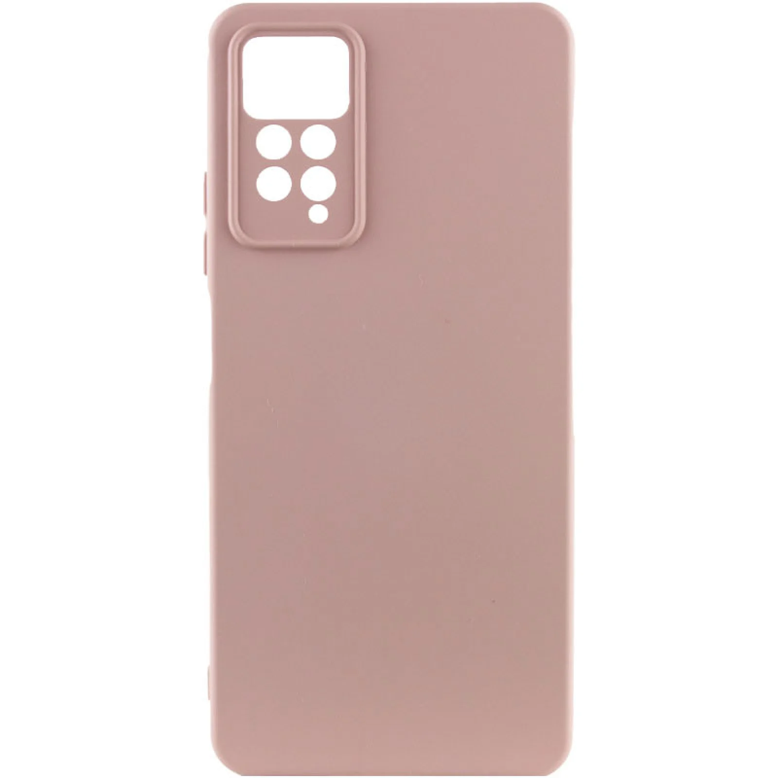 Чохол Silicone Cover Lakshmi Full Camera Pink Sand для Xiaomi Redmi Note 11 Pro LTE, Xiaomi Redmi Note 11 Pro 5G, Xiaomi Redmi Note 12 Pro 4G