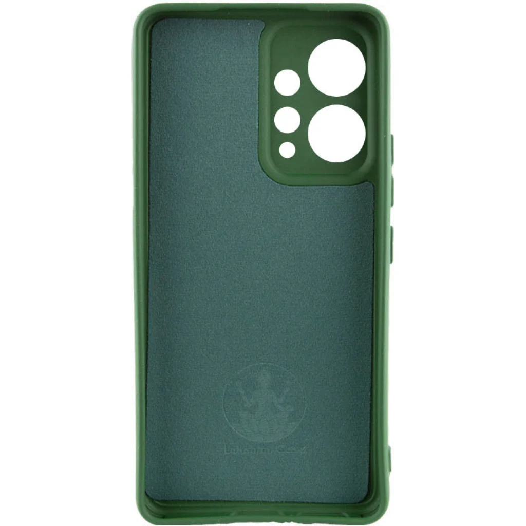 Чехол Silicone Cover Lakshmi Full Camera Dark Green для Xiaomi Redmi Note 12 4G