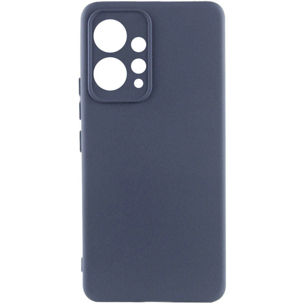 Чехол Silicone Cover Lakshmi Full Camera Midnight Blue для Xiaomi Redmi Note 12 4G
