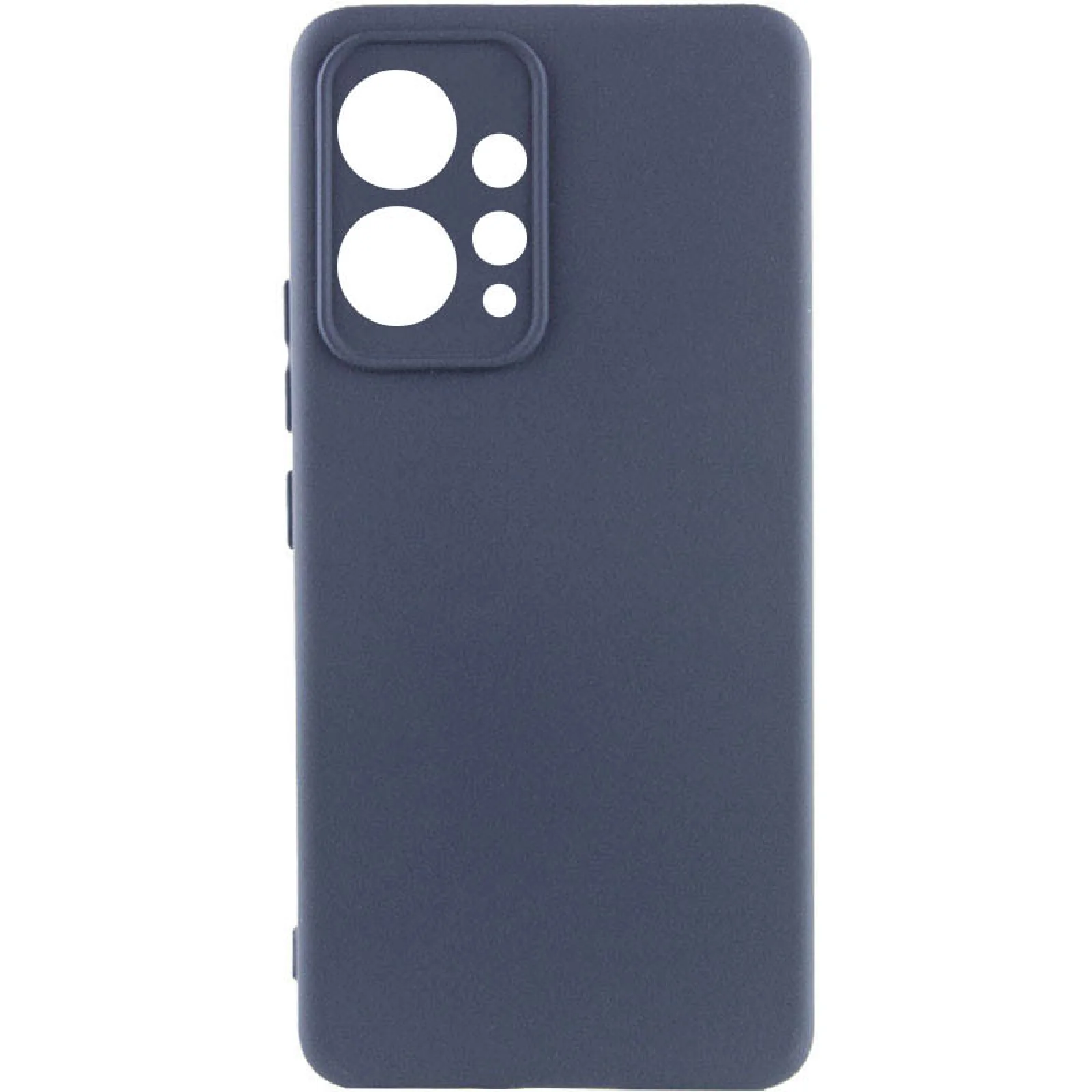 Чохол Silicone Cover Lakshmi Full Camera Midnight Blue для Xiaomi Redmi Note 12 4G