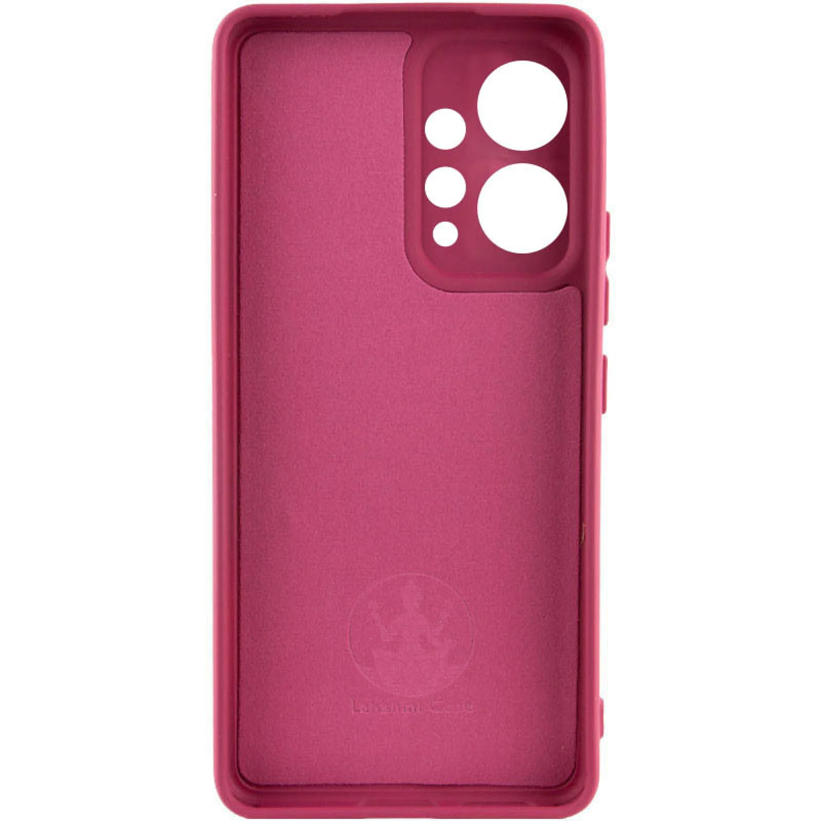 Чохол Silicone Cover Lakshmi Full Camera Marsala для Xiaomi Redmi Note 12 4G