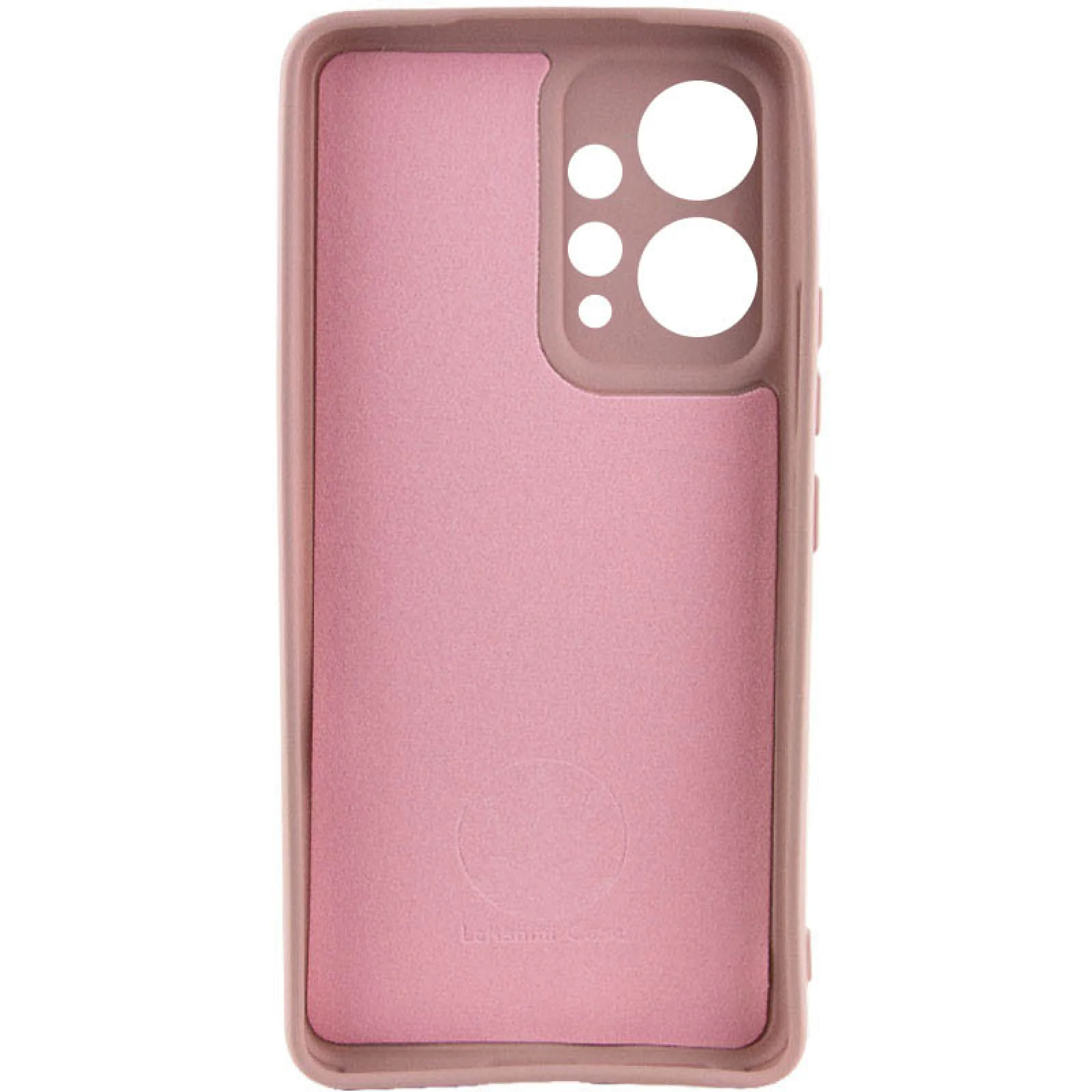 Чохол Silicone Cover Lakshmi Full Camera Pink Sand для Xiaomi Redmi Note 12 4G