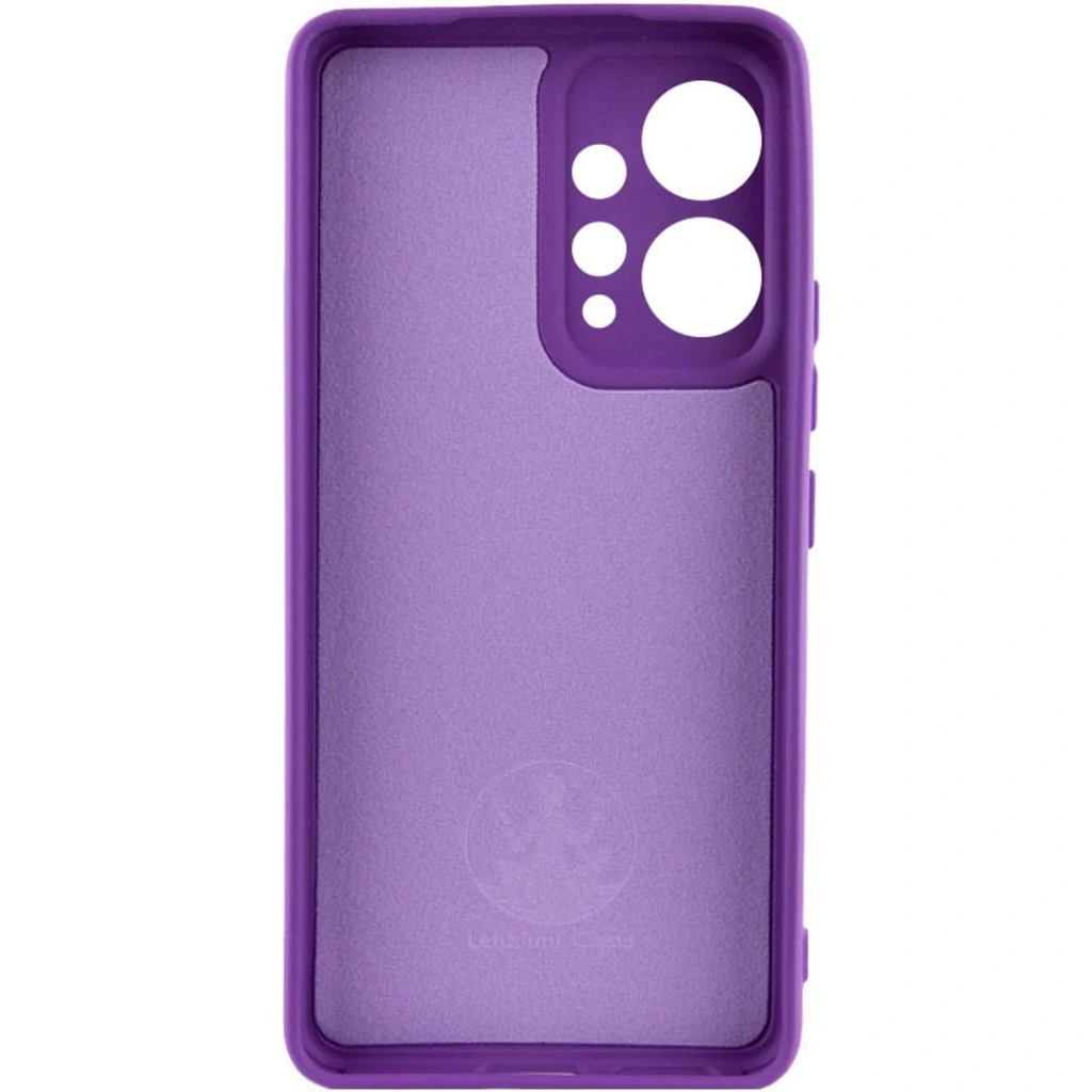 Чохол Silicone Cover Lakshmi Full Camera Purple для Xiaomi Redmi Note 12 4G
