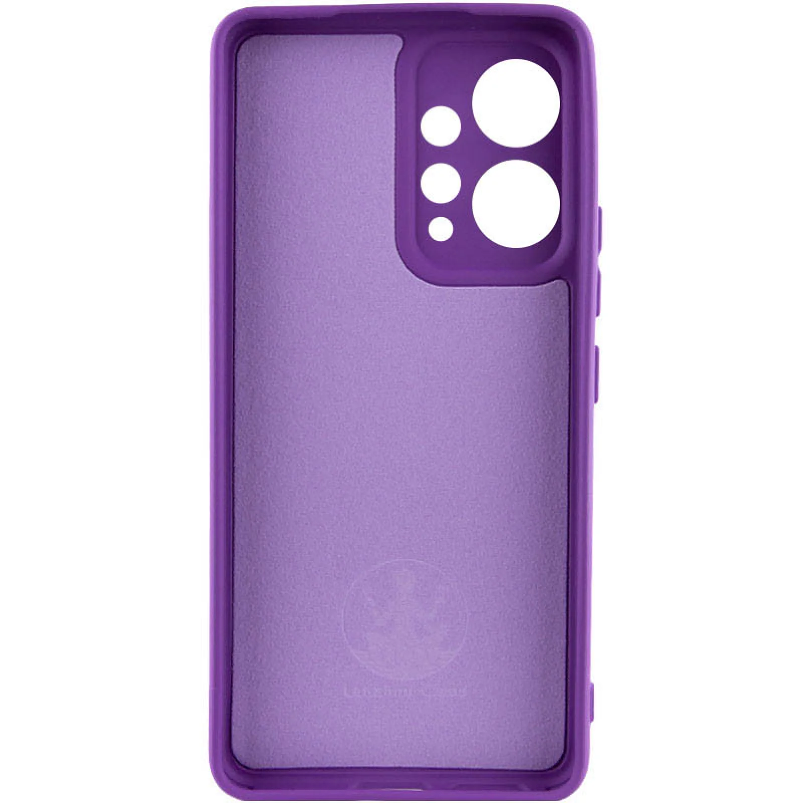 Чохол Silicone Cover Lakshmi Full Camera Purple для Xiaomi Redmi Note 12 4G