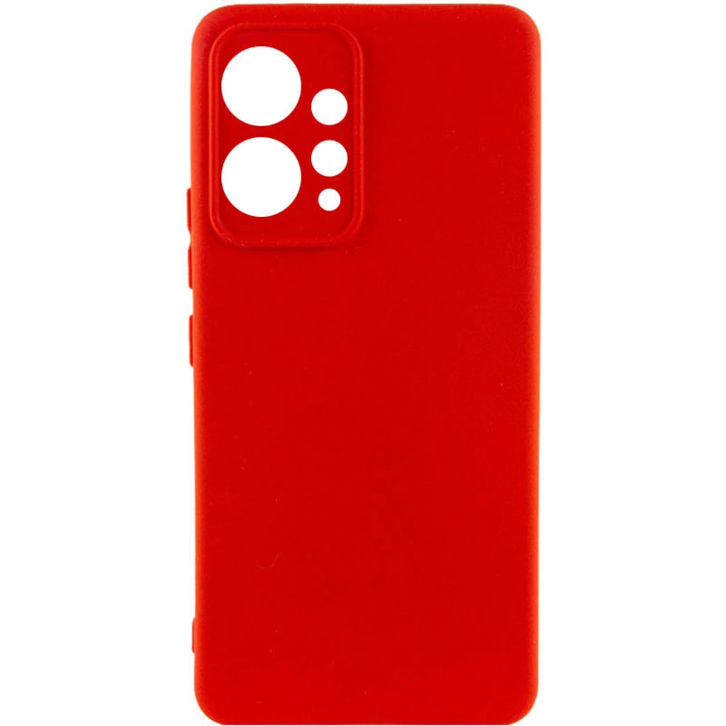 Чохол Silicone Cover Lakshmi Full Camera Red для Xiaomi Redmi Note 12 4G