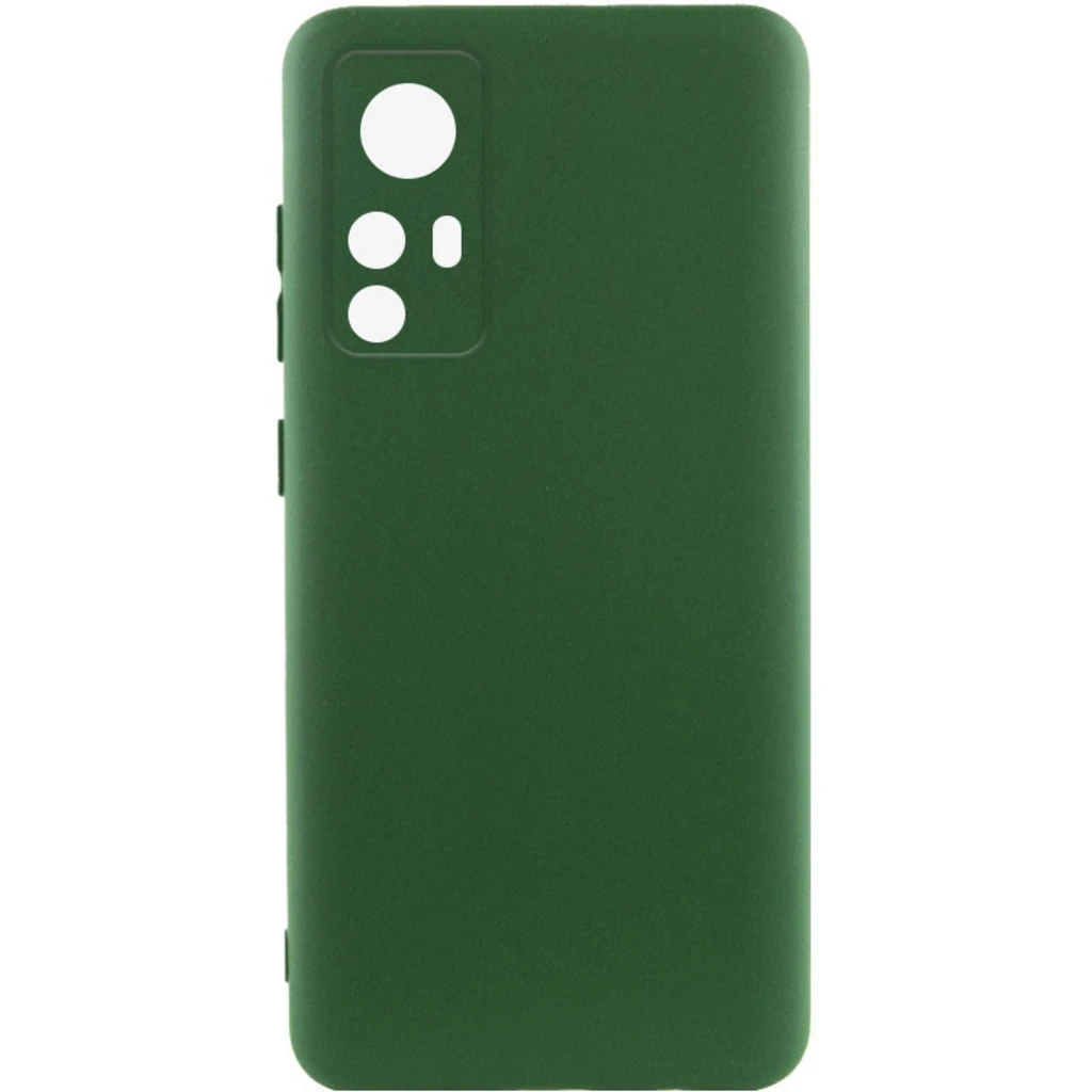 Чехол Silicone Cover Lakshmi Full Camera Dark Green для Xiaomi Redmi Note 12S