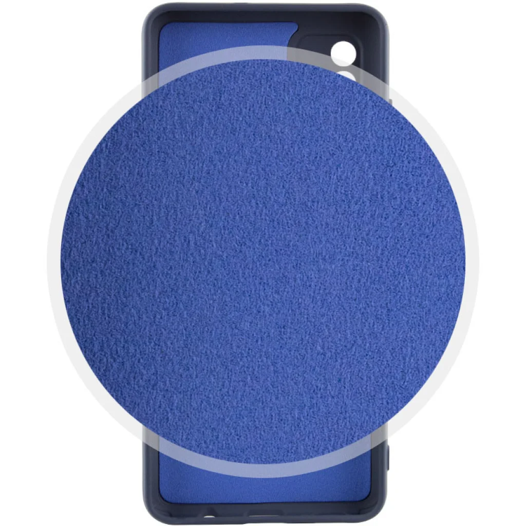 Чехол Silicone Cover Lakshmi Full Camera Midnight Blue для Xiaomi Redmi Note 12S
