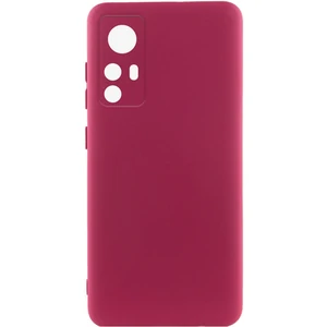 Чехол Silicone Cover Lakshmi Full Camera Marsala для Xiaomi Redmi Note 12S