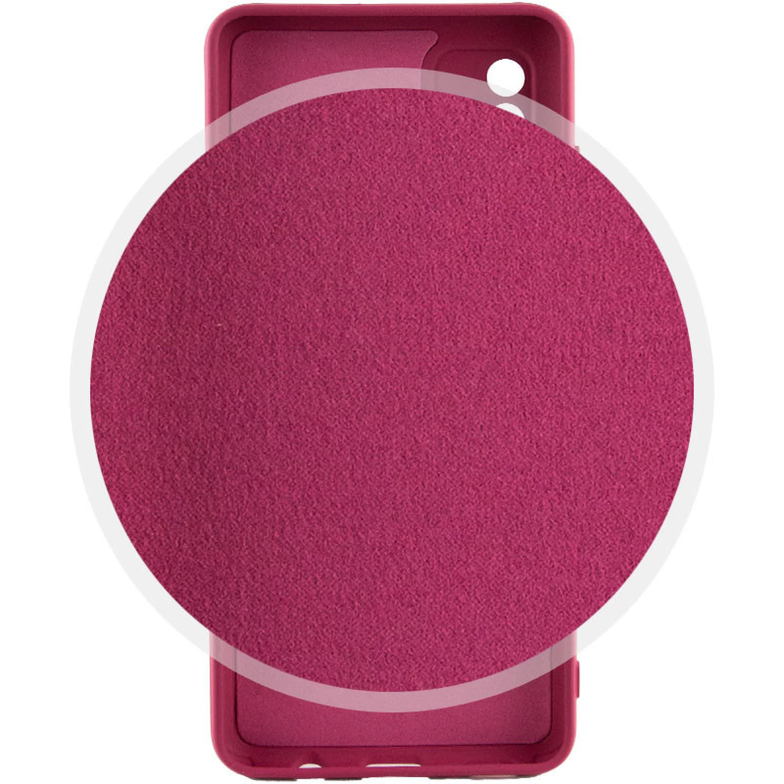 Чехол Silicone Cover Lakshmi Full Camera Marsala для Xiaomi Redmi Note 12S