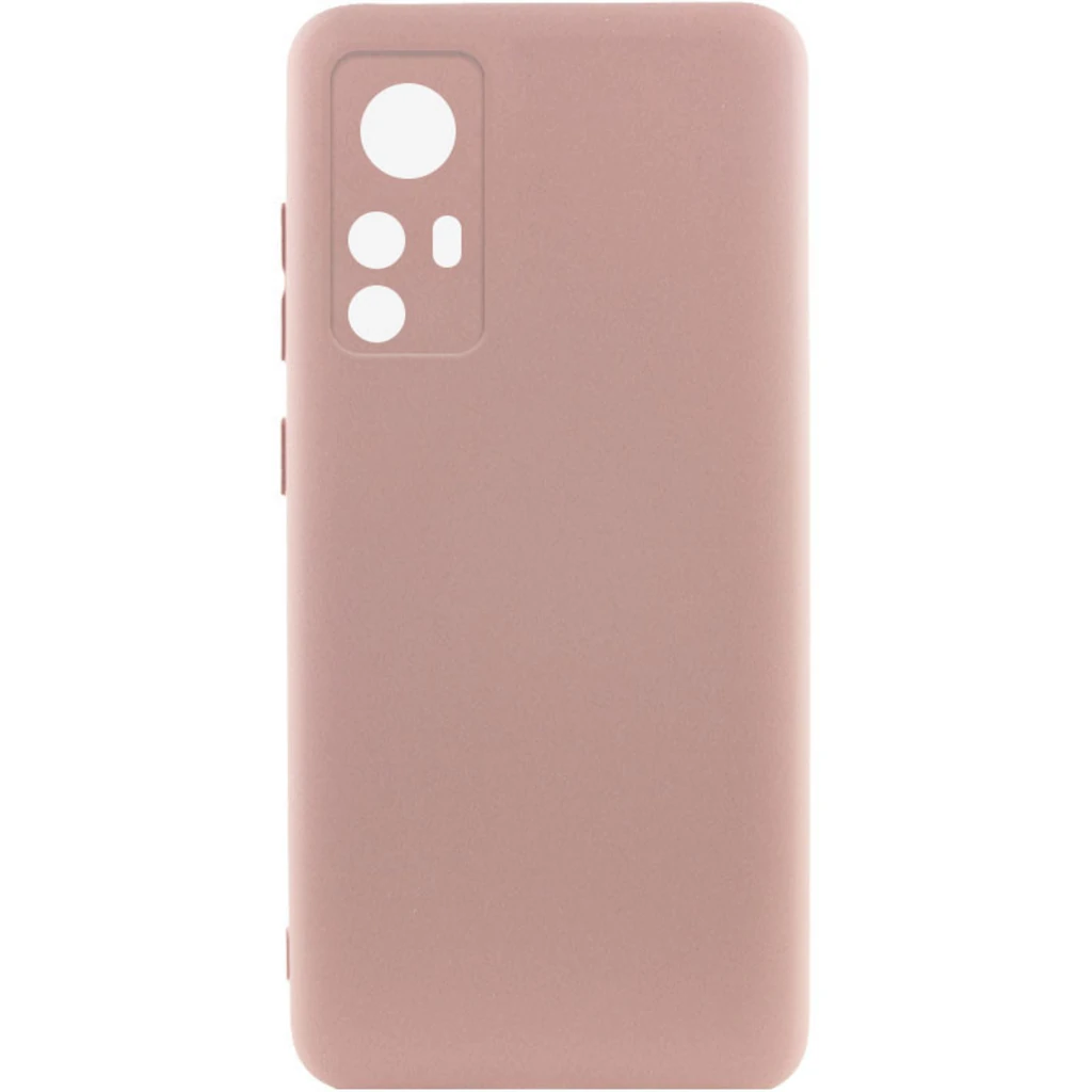 Чохол Silicone Cover Lakshmi Full Camera Pink Sand для Xiaomi Redmi Note 12S