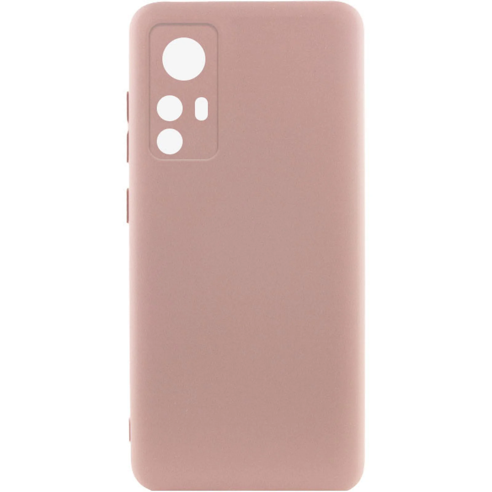 Чохол Silicone Cover Lakshmi Full Camera Pink Sand для Xiaomi Redmi Note 12S