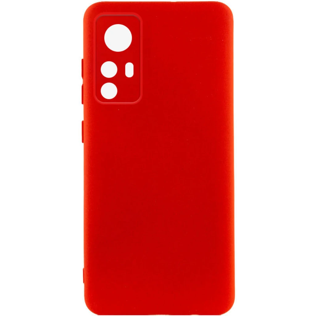 Чехол Silicone Cover Lakshmi Full Camera Red для Xiaomi Redmi Note 12S