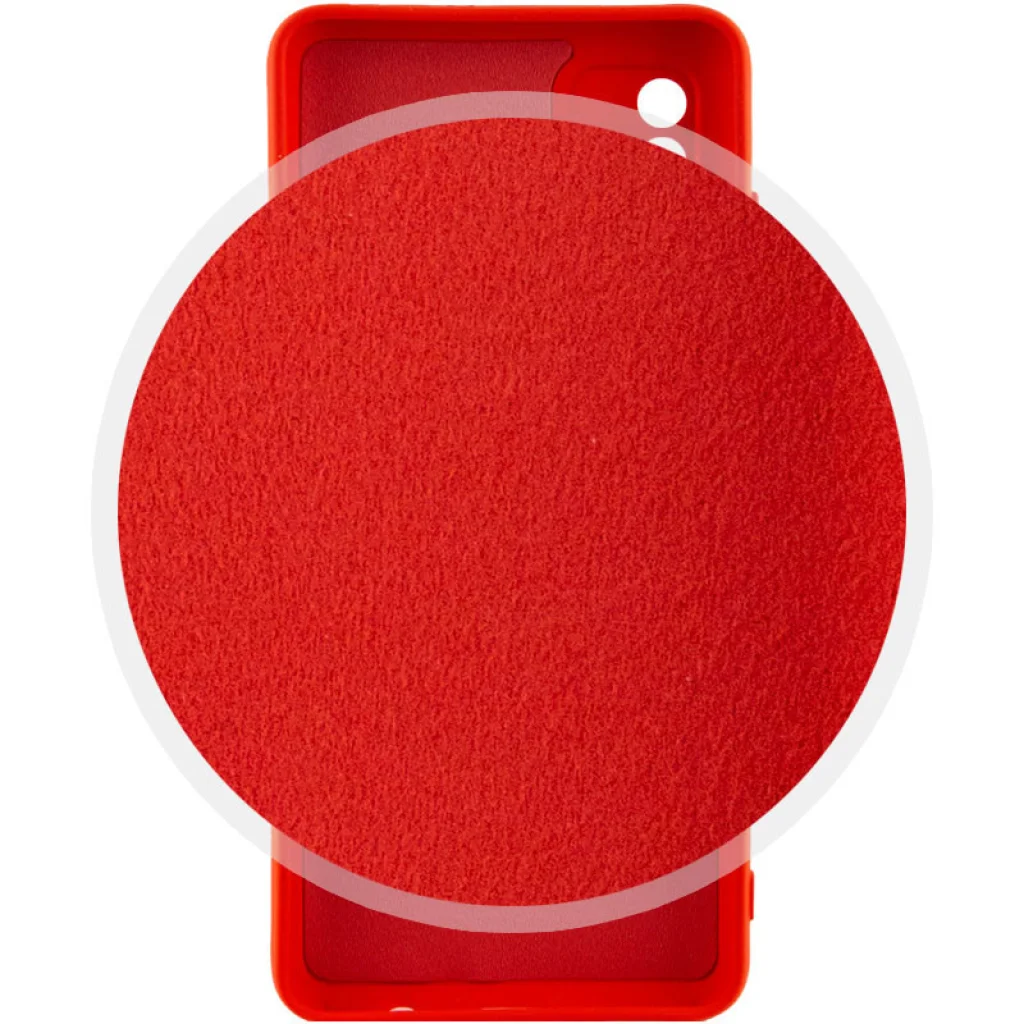 Чехол Silicone Cover Lakshmi Full Camera Red для Xiaomi Redmi Note 12S