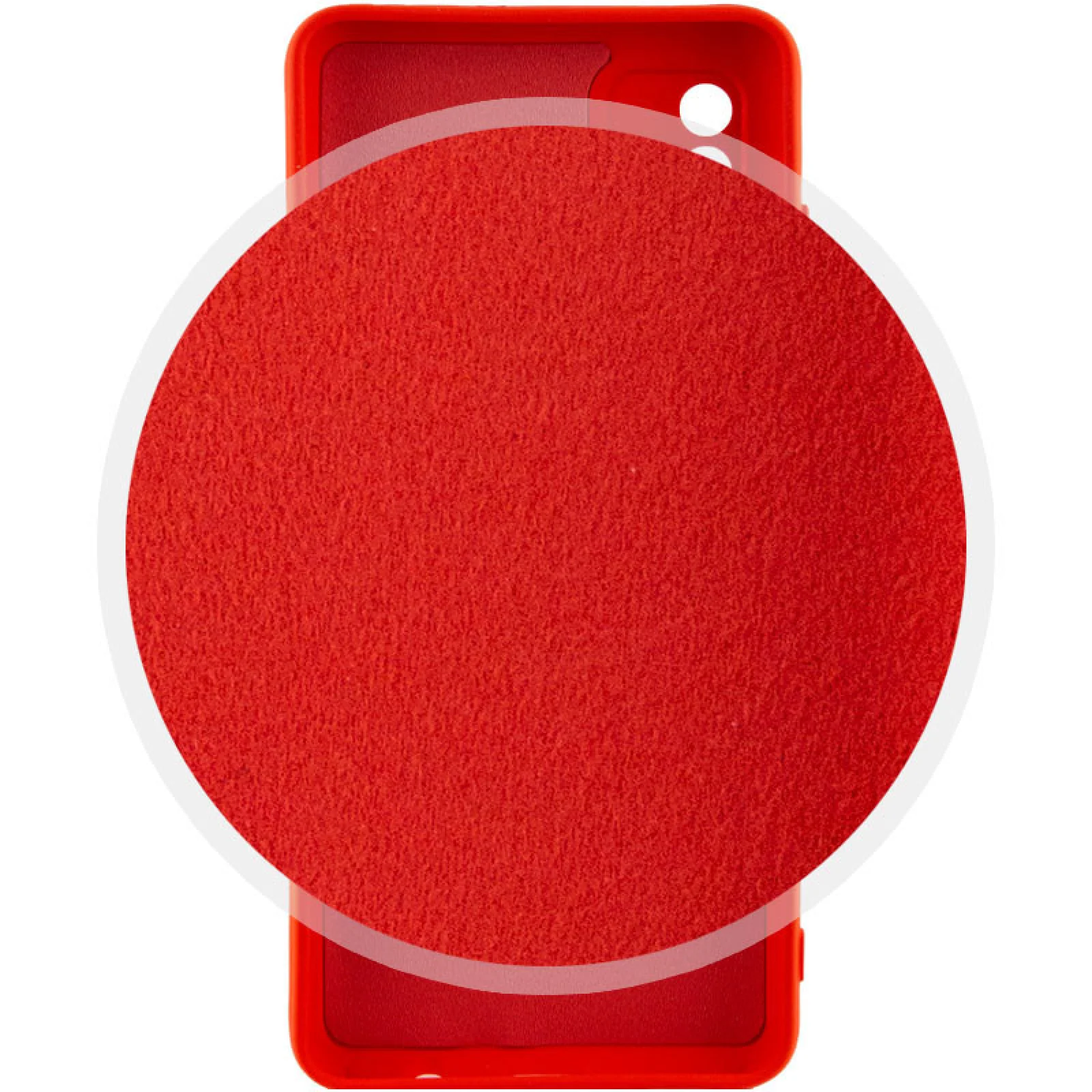 Чехол Silicone Cover Lakshmi Full Camera Red для Xiaomi Redmi Note 12S