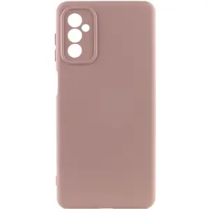 Колір: Рожевий - Чохол Silicone Cover Lakshmi Full Camera Pink Sand для Samsung Galaxy M34 SM-M346