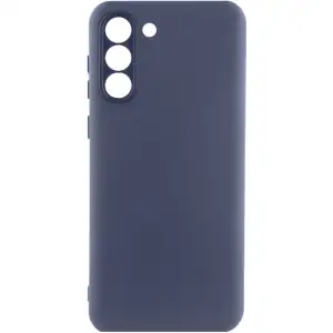 Колір: Синій - Чохол Silicone Cover Lakshmi Full Camera Midnight Blue для Samsung Galaxy S23 SM-S911