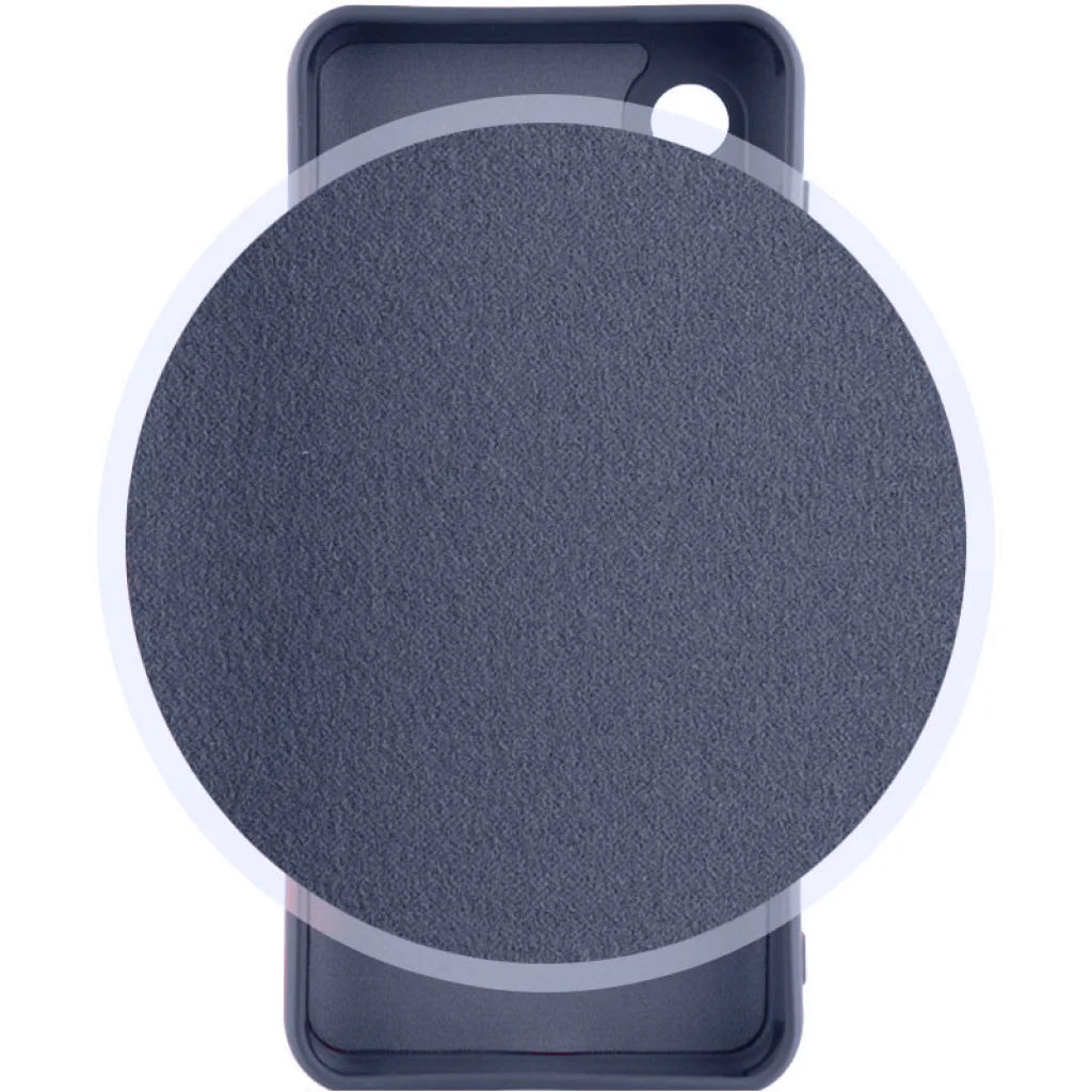 Чохол Silicone Cover Lakshmi Full Camera Midnight Blue для Samsung Galaxy S23 Ultra SM-S918