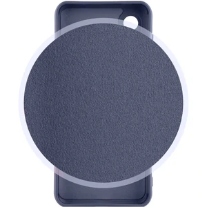 Чохол Silicone Cover Lakshmi Full Camera Midnight Blue для Samsung Galaxy S23 Ultra SM-S918
