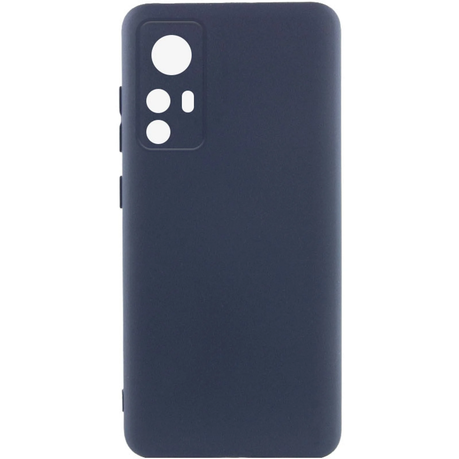 Чохол Silicone Cover Lakshmi Full Camera Midnight Blue для Xiaomi 12T, Xiaomi 12T Pro