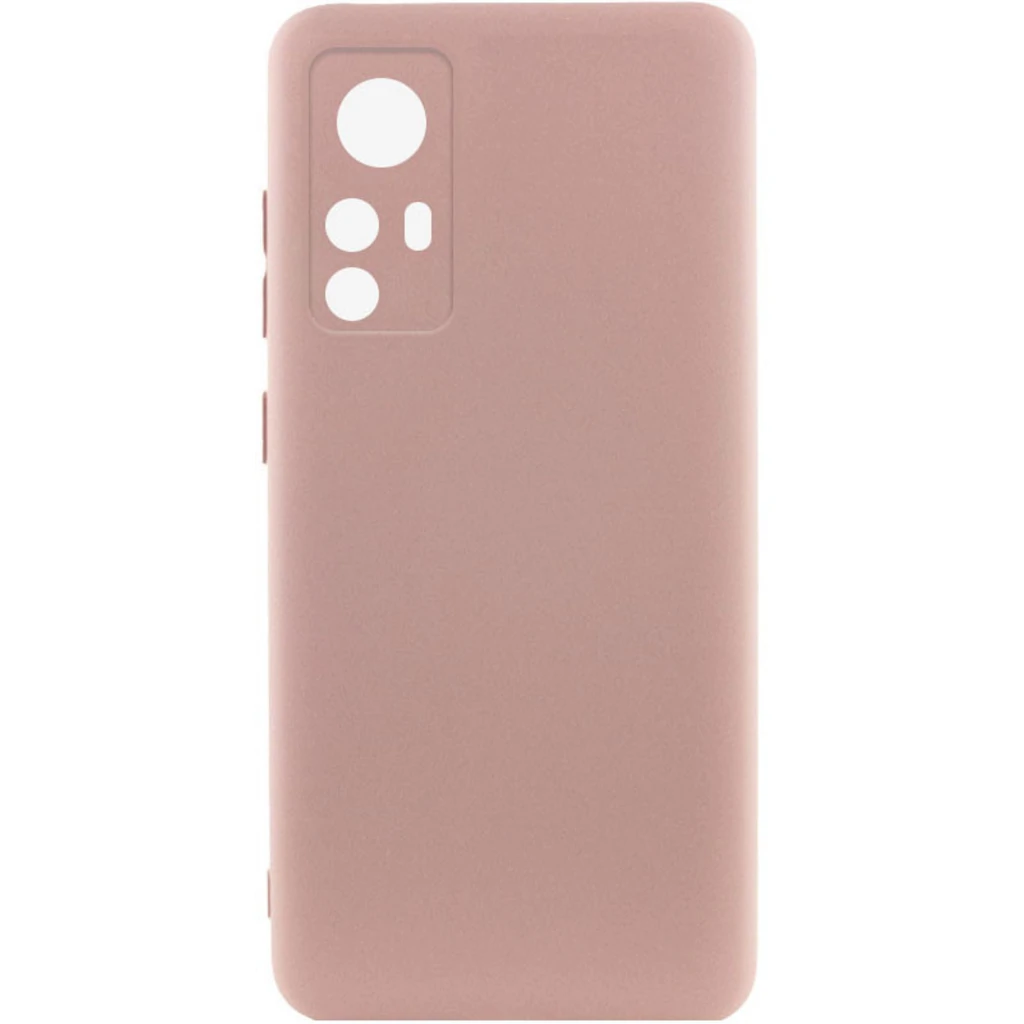 Чохол Silicone Cover Lakshmi Full Camera Pink Sand для Xiaomi 12T, Xiaomi 12T Pro