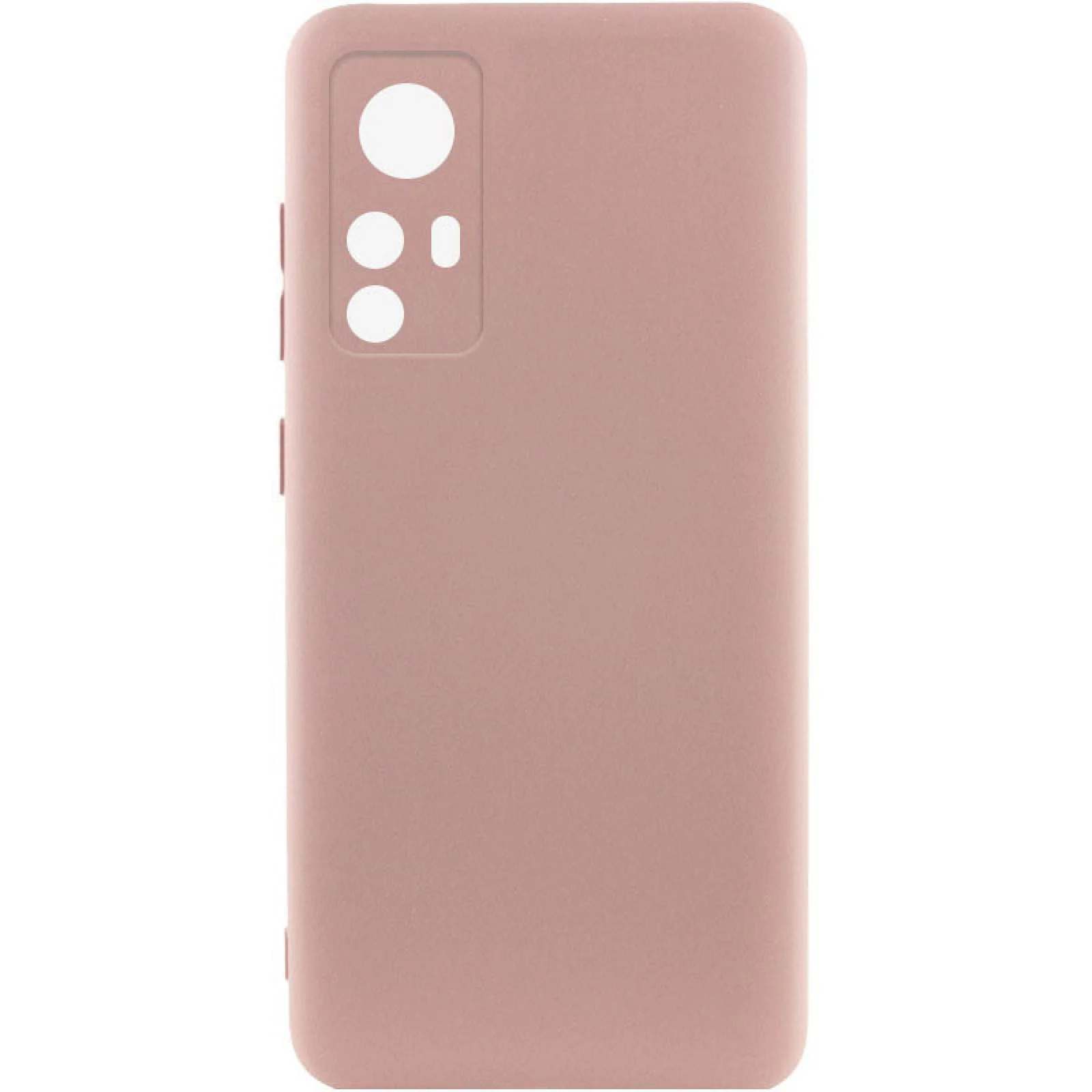 Чохол Silicone Cover Lakshmi Full Camera Pink Sand для Xiaomi 12T, Xiaomi 12T Pro
