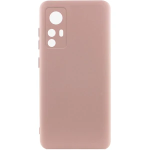 Цвет: Розовый - Чехол Silicone Cover Lakshmi Full Camera Pink Sand для Xiaomi 12T, Xiaomi 12T Pro