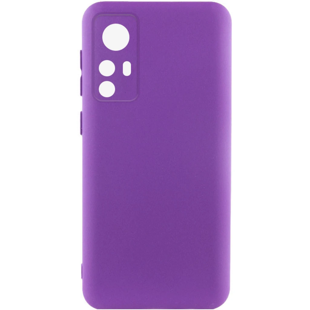 Чохол Silicone Cover Lakshmi Full Camera Purple для Xiaomi 12T, Xiaomi 12T Pro