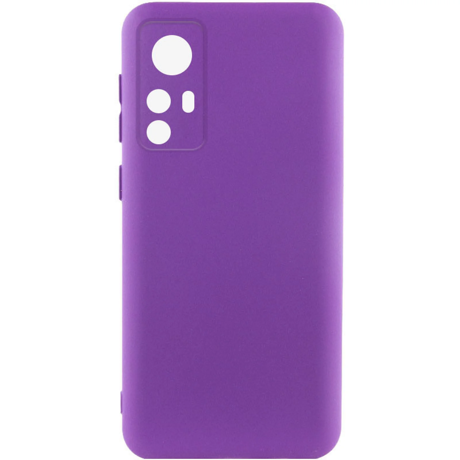 Чохол Silicone Cover Lakshmi Full Camera Purple для Xiaomi 12T, Xiaomi 12T Pro