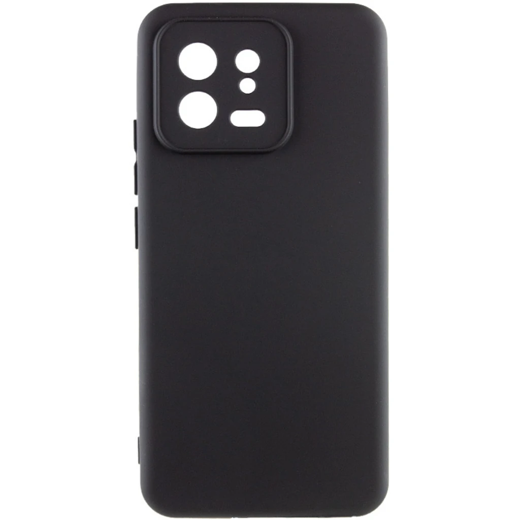 Чехол Silicone Cover Lakshmi Full Camera Black для Xiaomi 13 Pro
