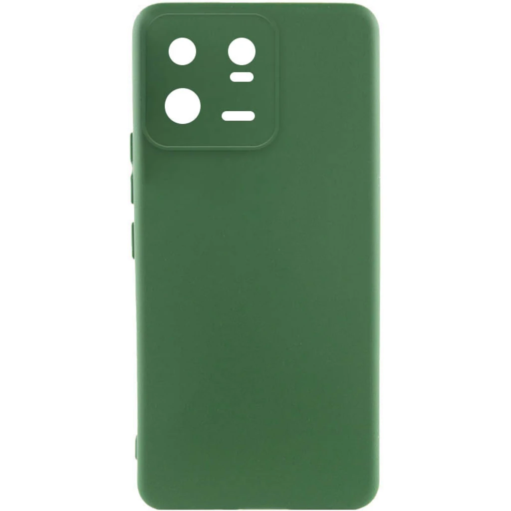 Чохол Silicone Cover Lakshmi Full Camera Dark Green для Xiaomi 13 Pro