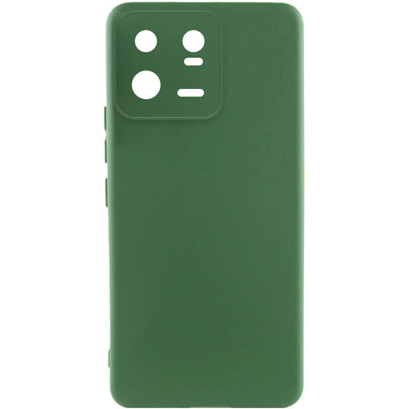 Чехол Silicone Cover Lakshmi Full Camera Dark Green для Xiaomi 13 Pro