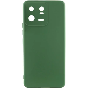 Цвет: Зеленый - Чехол Silicone Cover Lakshmi Full Camera Dark Green для Xiaomi 13 Pro