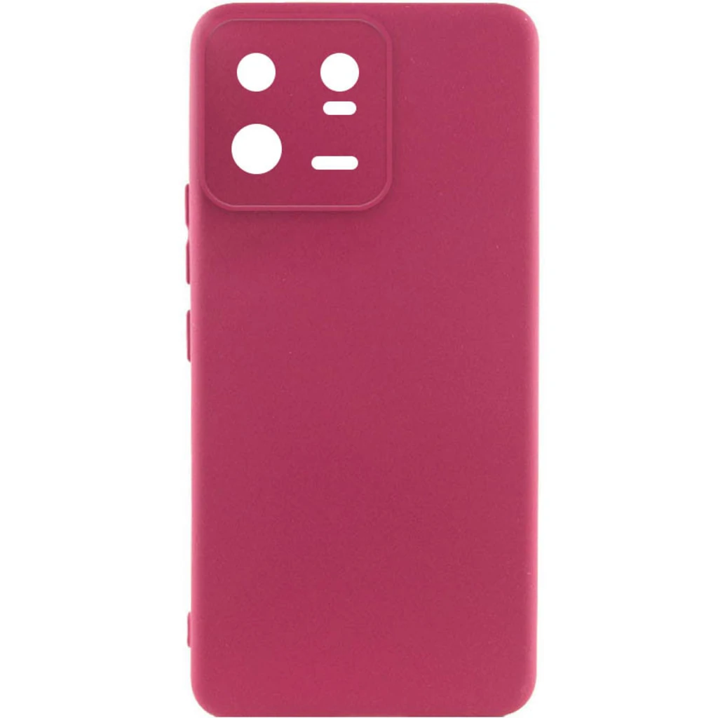 Чехол Silicone Cover Lakshmi Full Camera Marsala для Xiaomi 13 Pro