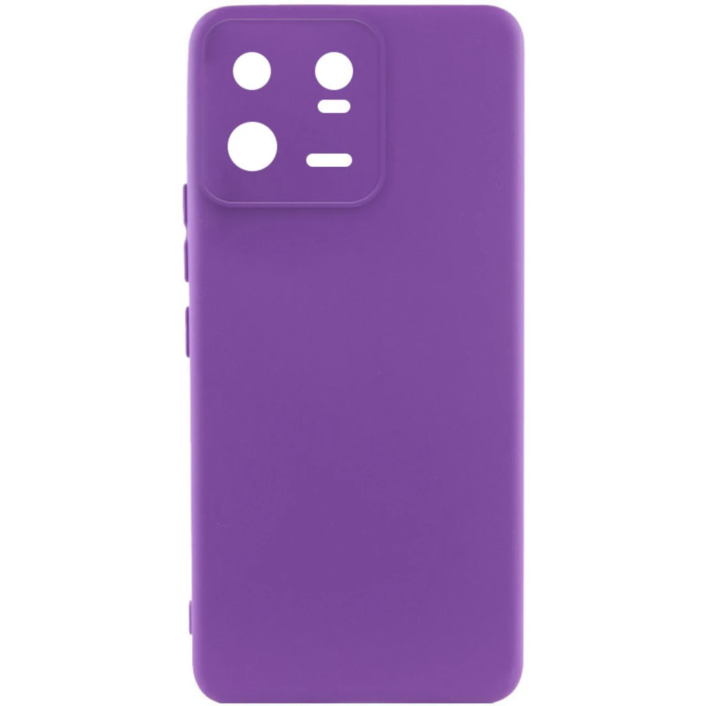 Чехол Silicone Cover Lakshmi Full Camera Purple для Xiaomi 13 Pro