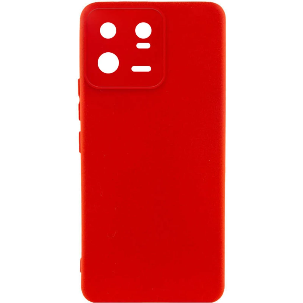 Чехол Silicone Cover Lakshmi Full Camera Red для Xiaomi 13 Pro