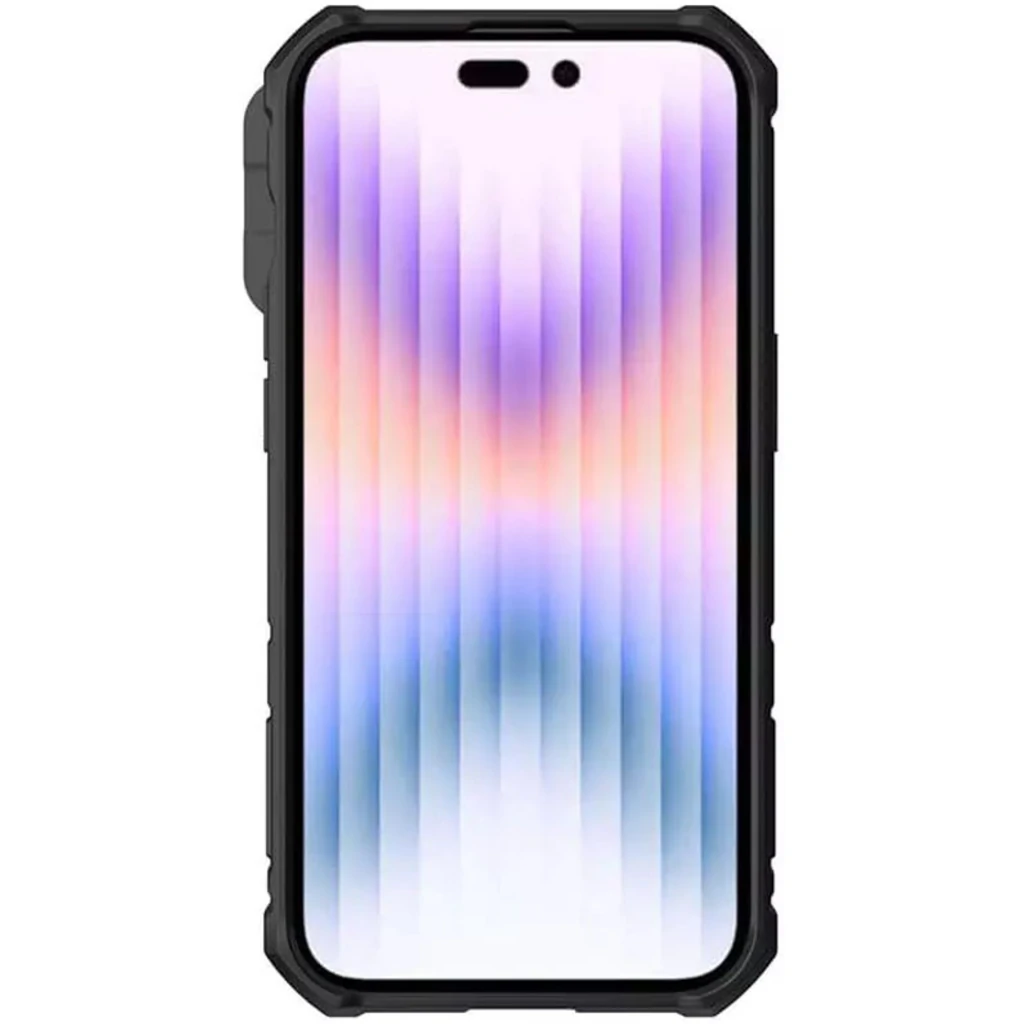 Чохол TPU+PC Nillkin Camshield Armor Pro No Logo Green для Apple iPhone 14 Pro