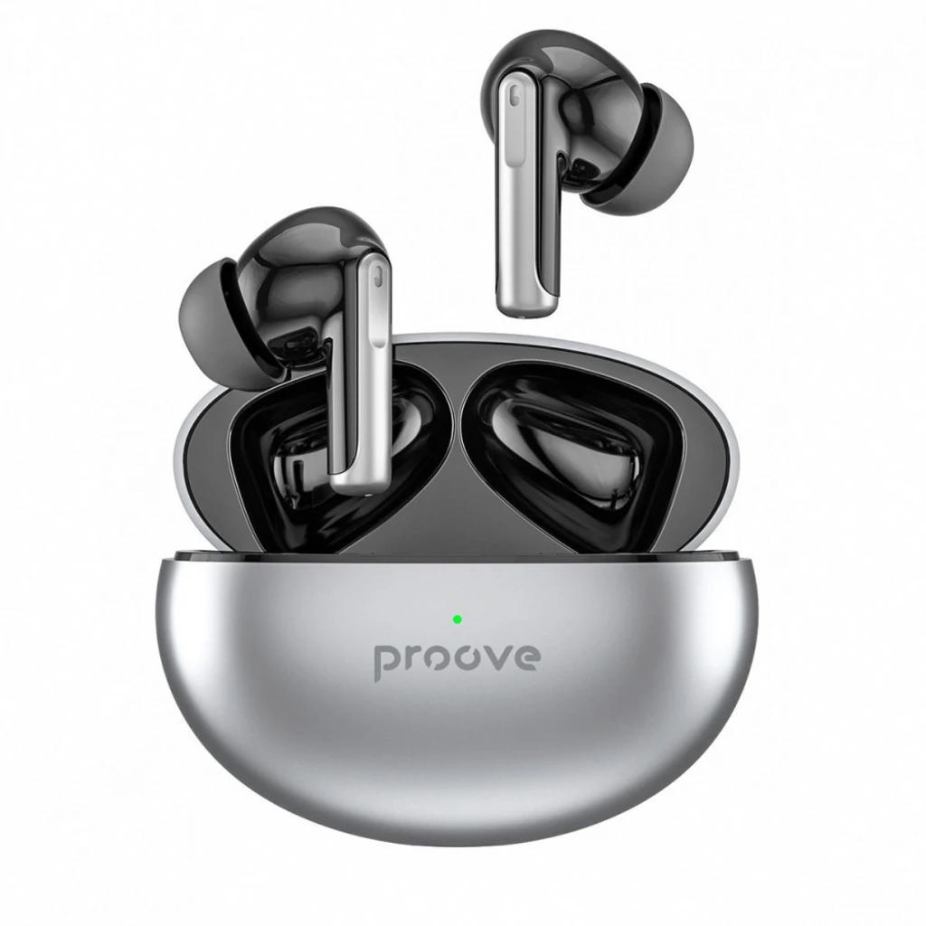 Бездротові навушники Proove Thunder Buds TWS with ANC Gray (TWTB00010003)
