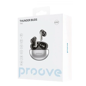 Бездротові навушники Proove Thunder Buds TWS with ANC Gray (TWTB00010003)