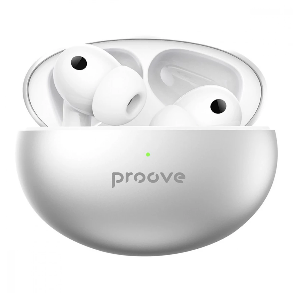 Беспроводные наушники Proove Thunder Buds TWS with ANC Silver (TWTB00010006)