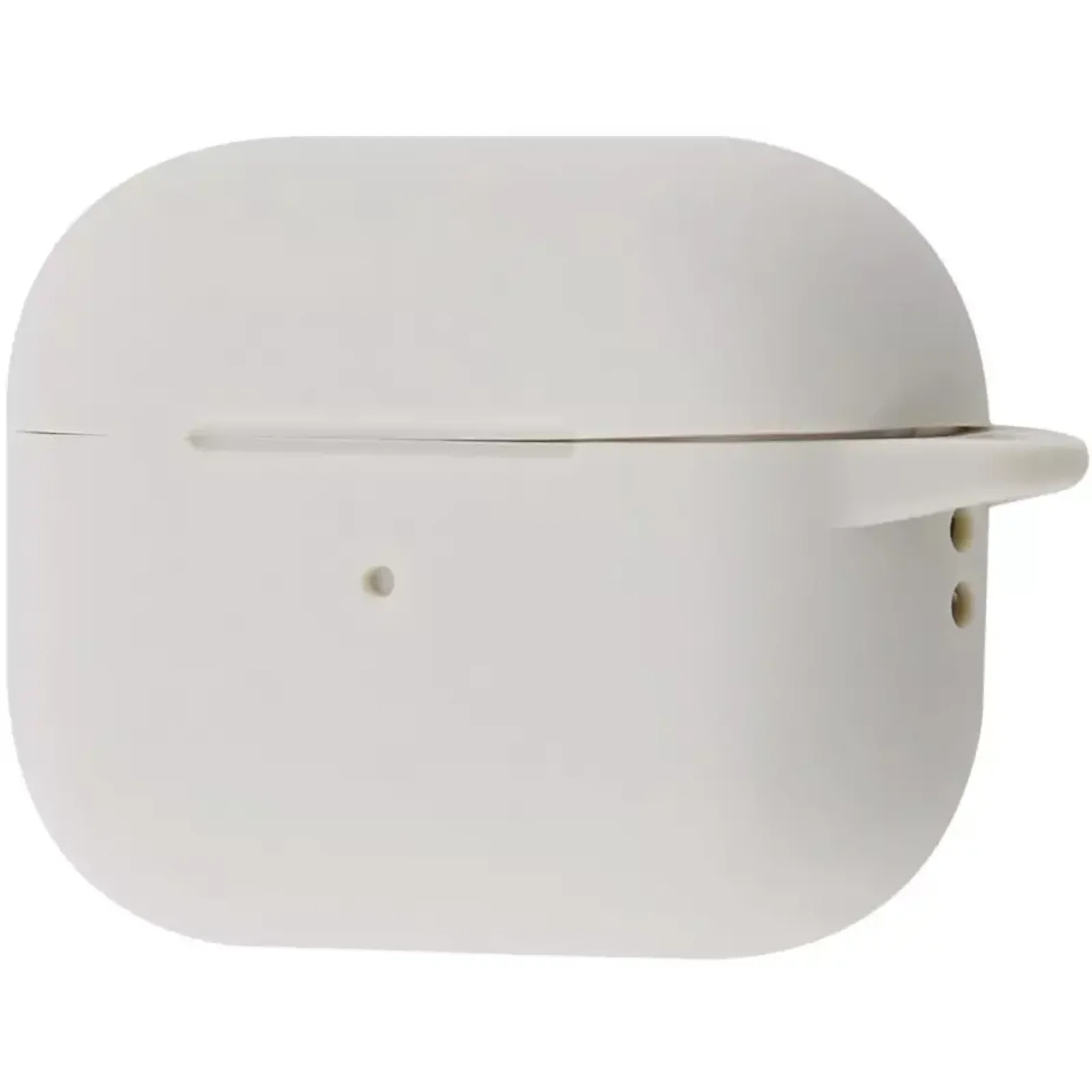 Чохол Silicone Case New with Clip Airpods Pro 2 Antique White