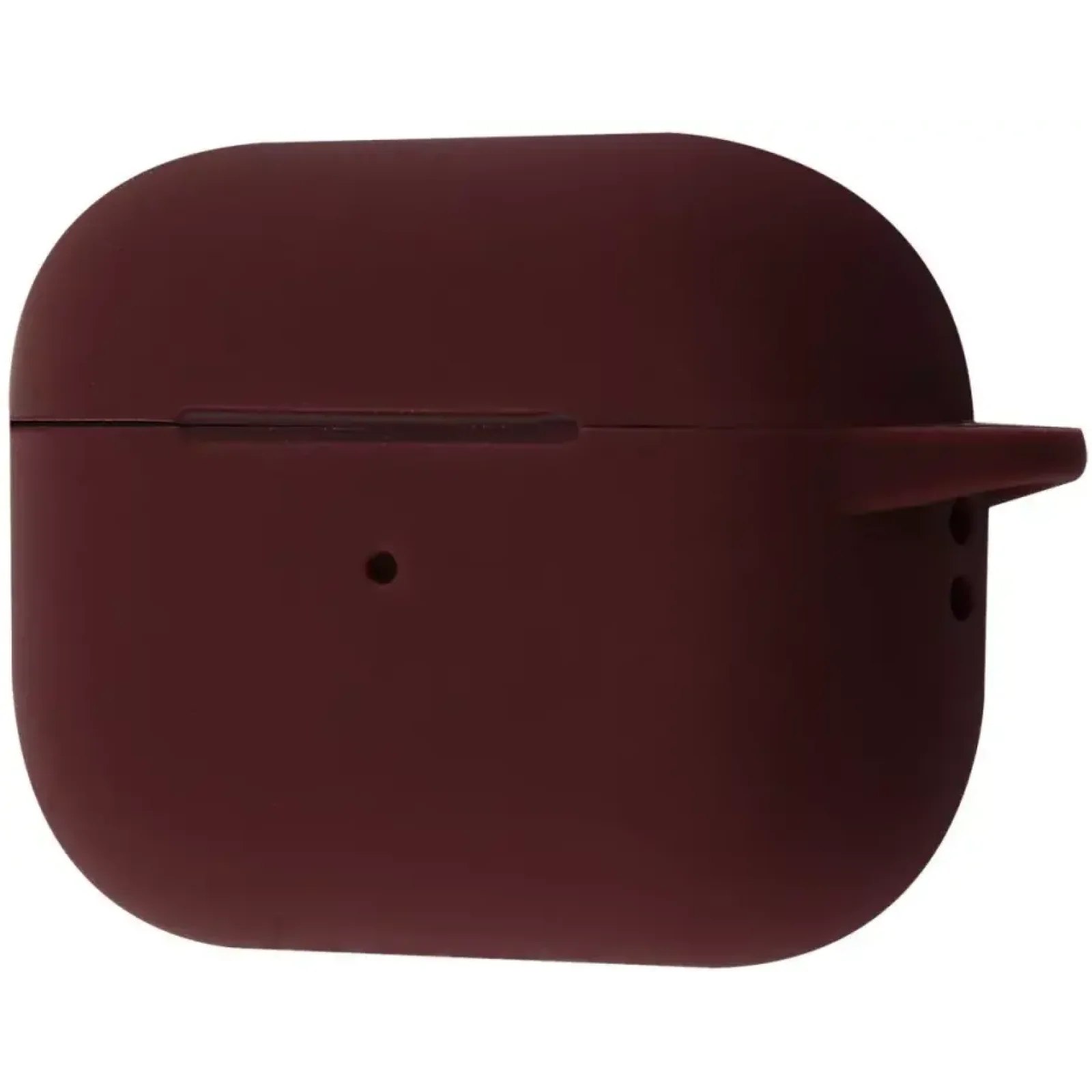 Чохол Silicone Case New with Clip Airpods Pro 2 Bordo