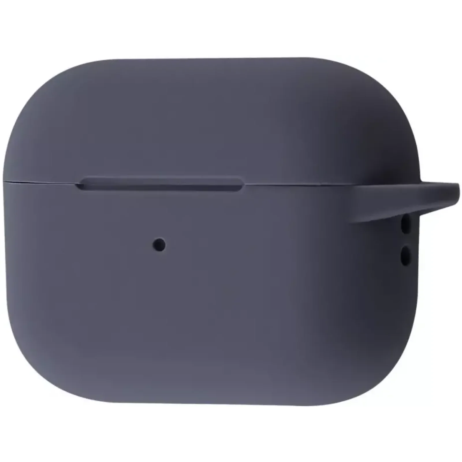Чохол Silicone Case New with Clip Airpods Pro 2 Dark Gray