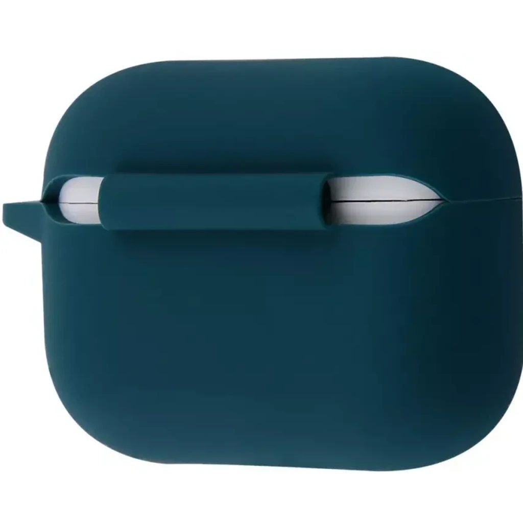 Чохол Silicone Case New with Clip Airpods Pro 2 Blue Cobalt