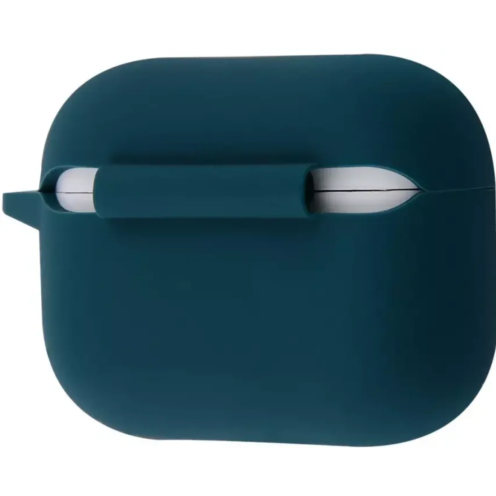 Чохол Silicone Case New with Clip Airpods Pro 2 Blue Cobalt
