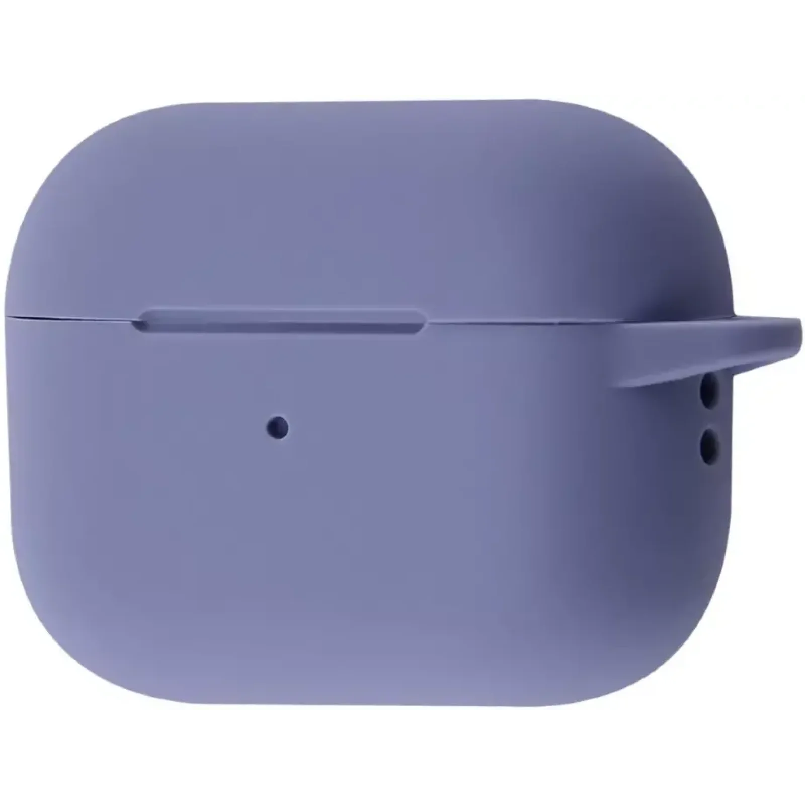Чохол Silicone Case New with Clip Airpods Pro 2 Lavender Gray