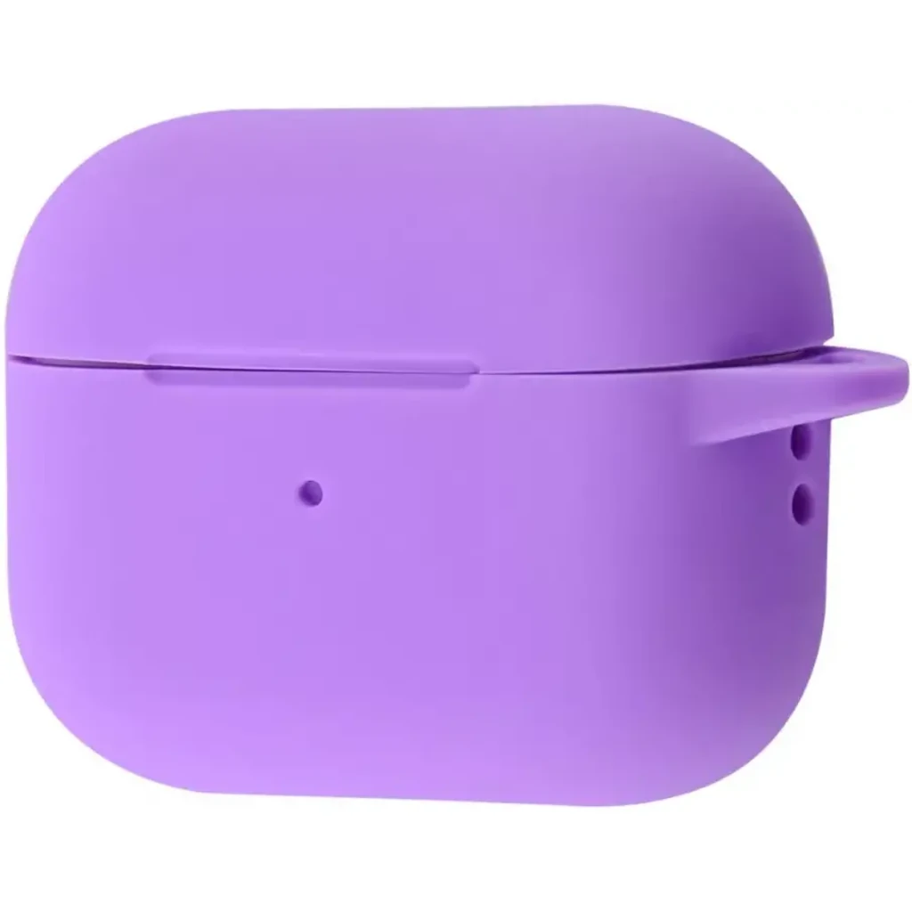 Чохол Silicone Case New with Clip Airpods Pro 2 Purple