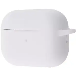 Колір: Білий - Чохол Silicone Case New with Clip Airpods Pro 2 White